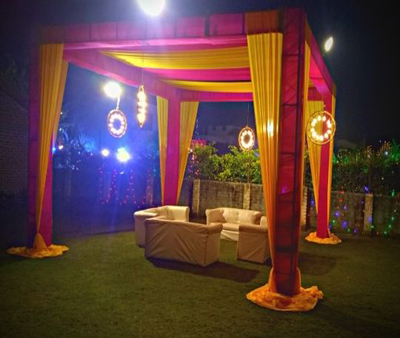 Rishikesh Destination Wedding Night View