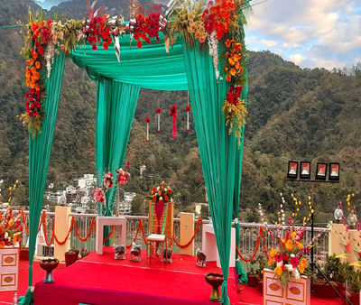 Rishikesh Destination Wedding Day View